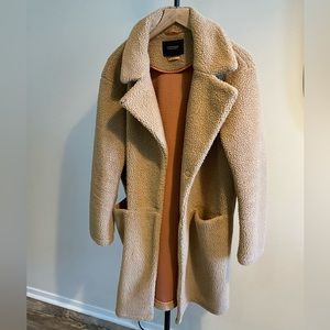 Scotch & Soda Teddy Sand Coat
